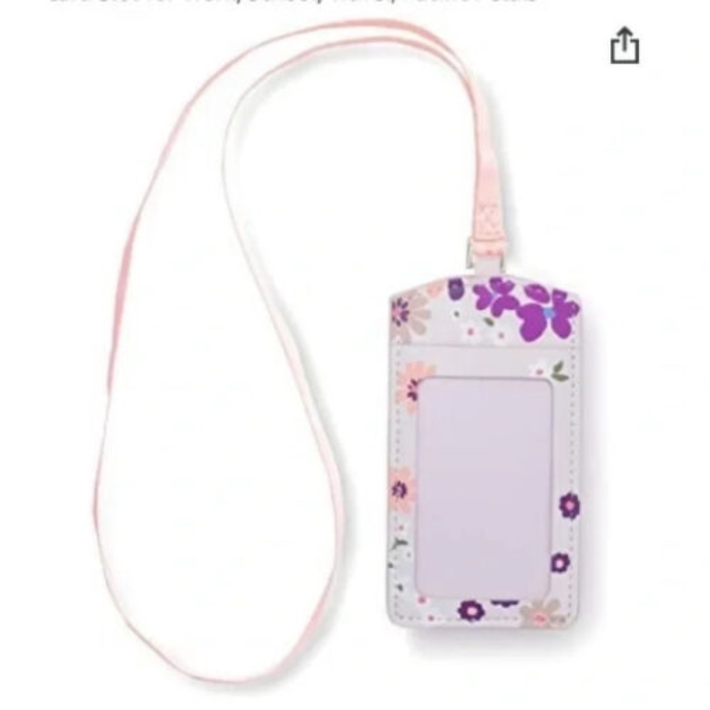 Kate Spade Pacific Petals I.D. Holder, NEW